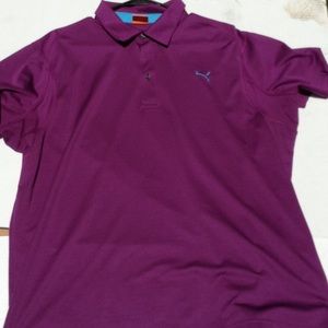 Purple Puma polo
